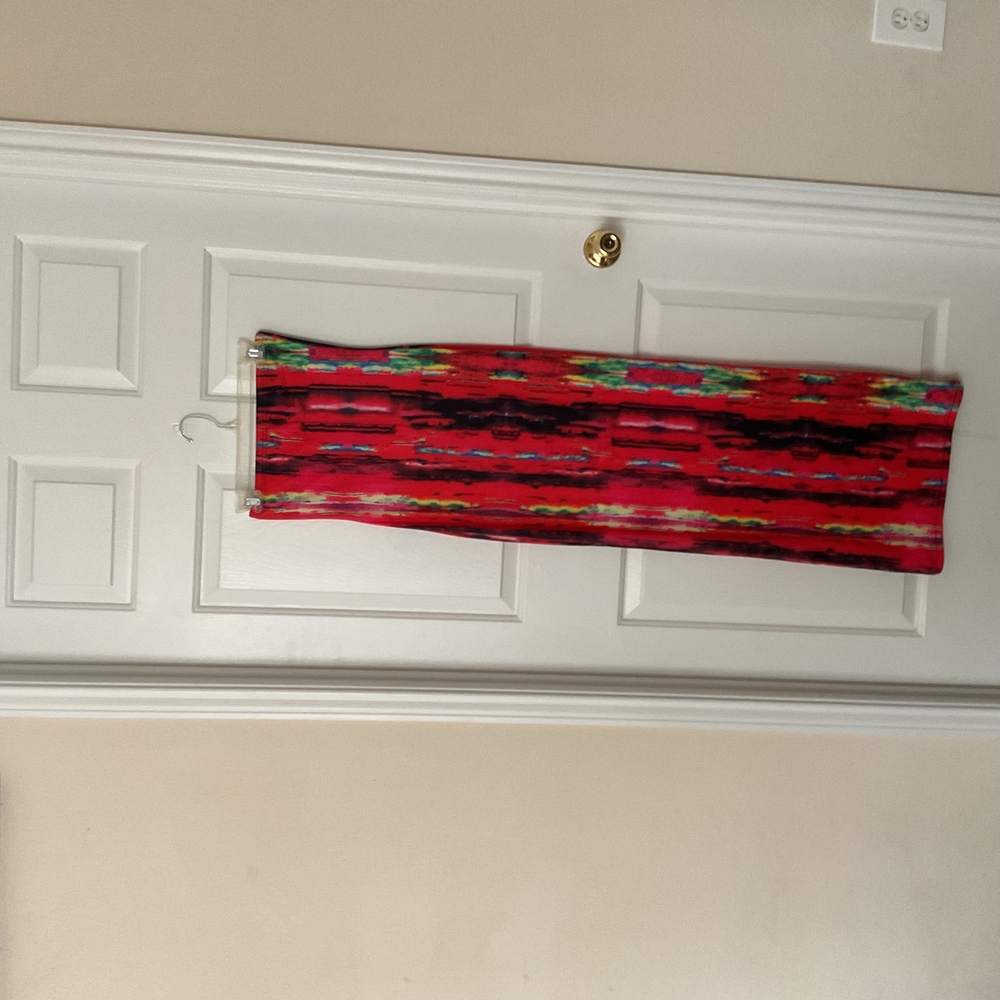 Vibrant Multicolor Maxi Skirt